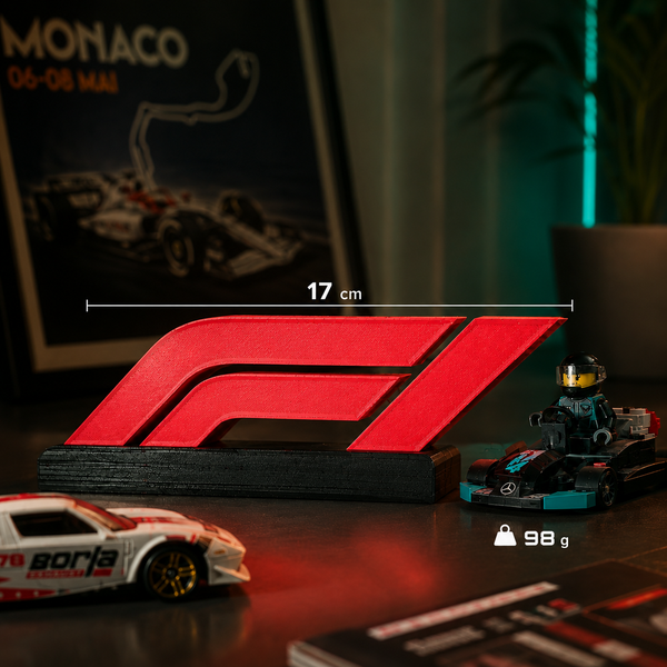 F1 LOGO (3-d printed)